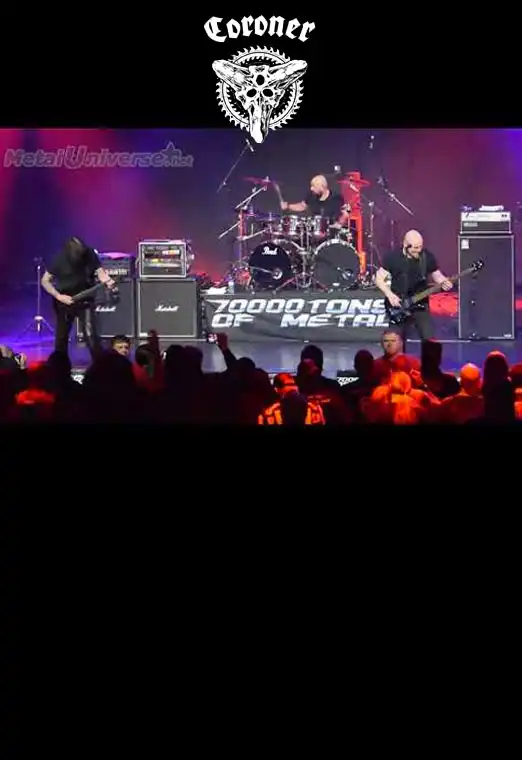 (LIV) Coroner - 70.000 Tons of Metal (2019)