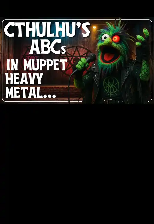 Cthulhu's ABCs: A Heavy Metal Muppet Parody Song about the Alphabet